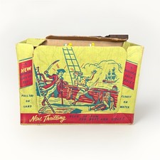 Ideal Vintage Pirate Ship Play Set Plastic Real-Life Action Pirates