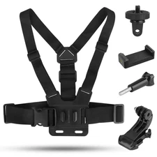 Mobile Phone Chest Strap Mount, TSV Harness Strap Holder