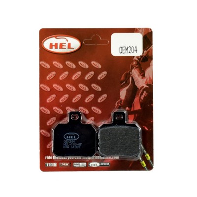 Brake Disc Pads Front R/H Hel for 2009 Malaguti NKD 50 Drakon