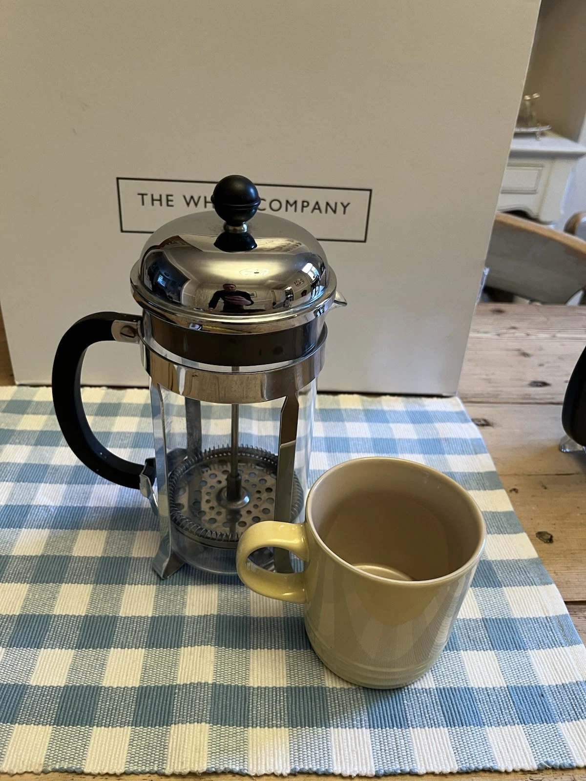 Bodum Chambord French Press Coffee Maker - 8 Cup (1.0L) - Chrome & Glass
Opens in a new window or ta