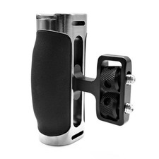 Compactly Side Handle for DSLR and Mirrorless Camera Cages Cold Shoe Mount