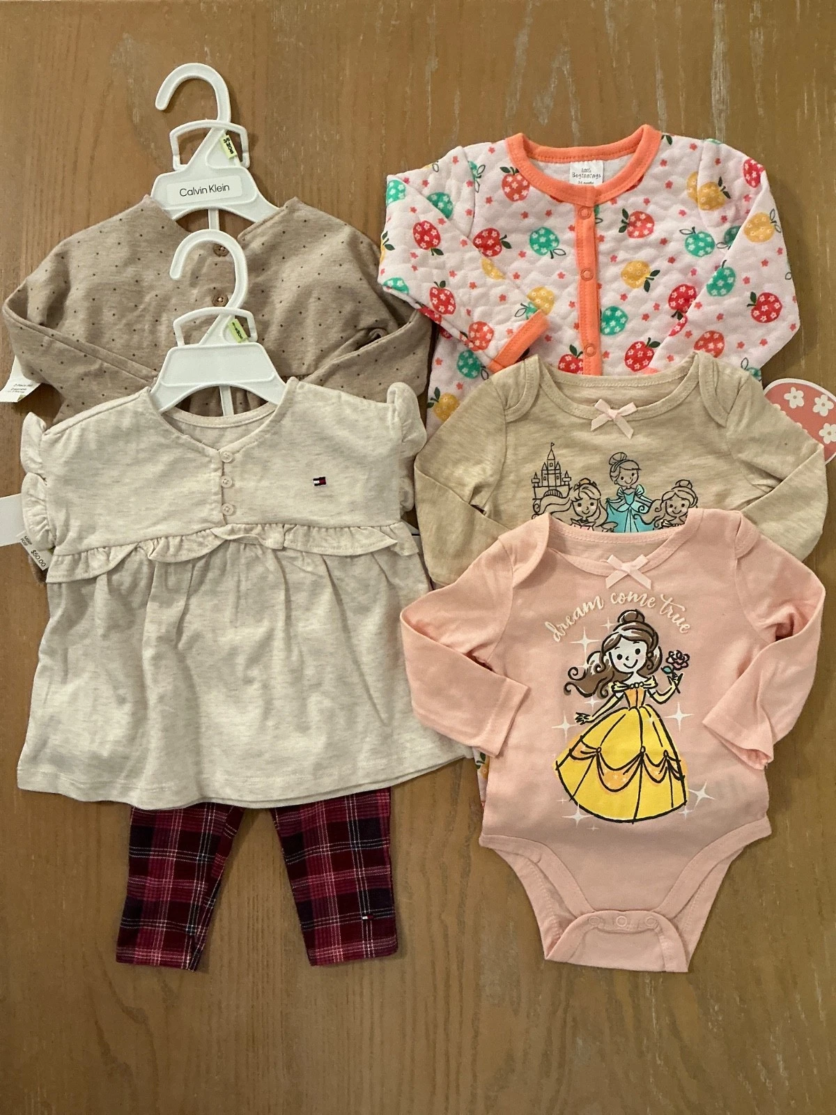 Tommy Hilfiger Calvin Klein Others Infant Girls Clothing Lot of 7 Size 3-6 Month