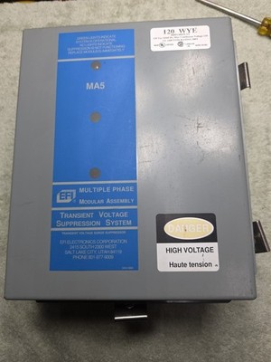 Three Phase transient voltage suppression system