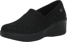 SKECHERS Womens Martha Stewart Pier Lite - Reflection Black Size 8.5 US