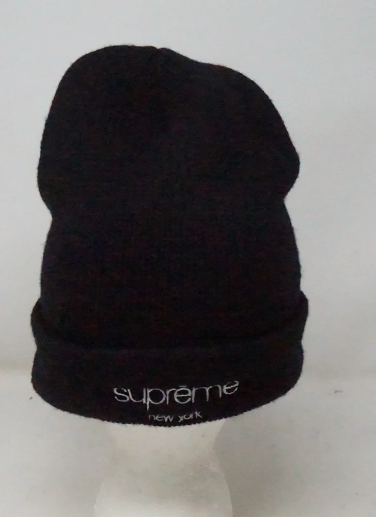Supreme Beanie Black Hats for Men for sale | eBay