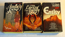 Entity + Audrey Rose + For Love of Audrey Rose Lot Frank De Felitta Vintage