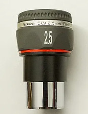 Vixen SLV 2.5mm 1.25" 31.7mm Telescope Eyepiece   High Contrast Astro Viewing