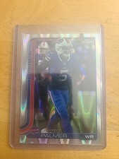 2025 Topps Chrome Football - Joshua Palmer Card 31 RayWave Refractor