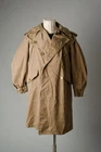 VTG 50 60S Spanish Army Double-breasted Trench Coat Parka Jacket