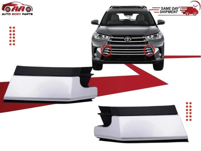 Fits 2017-2019 Toyota Highlander Left & Right Front Grille Towing Cover