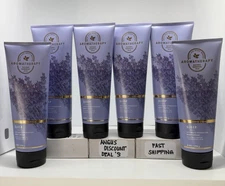 6 PCS  Bath & Body Works Aromatherapy Sleep LAVENDER VANILLA Body Cream 8 oz NEW