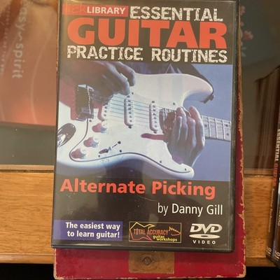 Lick Library Essential Guitar Practice Routines Alternate Picking