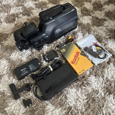 #ad Tapeless VHS Creator Kit – Magnavox Movie Maker Camcorder PowerPlay DVR $339.99