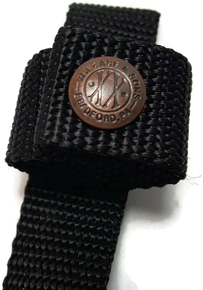 Case XX Orange Camo Fixed Blade Knife Belt Sheath Heavy Duty Nylon 5" Blades - Image 4 of 4