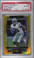 2016 Panini Select Concourse Gold Prizm 2/10 Ezekiel Elliott PSA 10 GEM MT 0a1