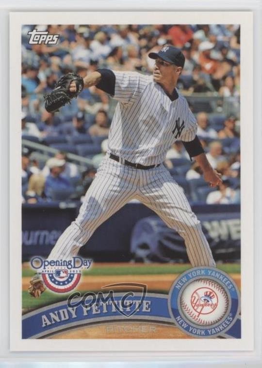 2011 Topps Opening Day Andy Pettitte #217 1i3