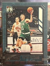 Payton Pritchard 2020-21 PANINI PLAYBOOK Rookie Card Boston Celtics #191. rookie card picture