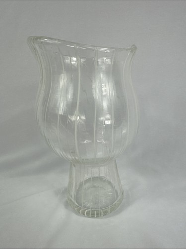 Tapio Wirkkala For Iittala - Murano Sommerso Art Glass Vase with Line Cut - 8” - Picture 6 of 10