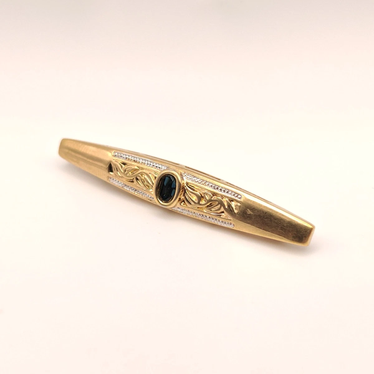 ⭐ Pierre Lang Brosche Anstecknadel Stecker Pin Anhänger Perle Stein Gold 053 ⭐