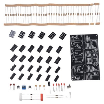 Lehrschulung Teile L?tet Digital Circuit Clock Kit Digitale Schaltungen