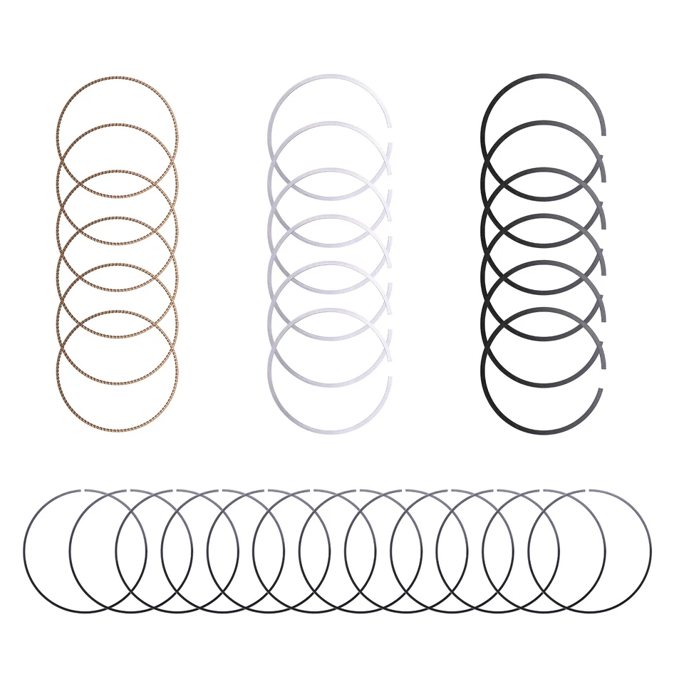 Juego de anillos de pistón de motor para Chrysler Dodge Jeep Ram 2011-2016 3,6 L 68078776AA Foto 3 de 4