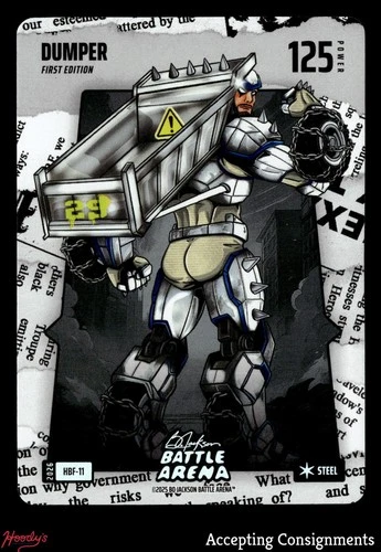 2026 Bo Jackson Battle Arena Headlines Battlefoil First Edition #HBF11 Dumper