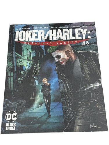 DC Comics Joker Harley Criminal Sanity #5 Black Label Comic