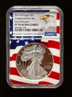 2019-W $1 SILVER AMERICAN EAGLE NGC PF70 Congratulations Early Releases : 06890