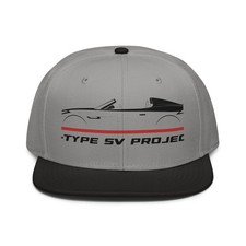 For F-Type SV Project 7 2013 Fans D-Type Tribute Snapback Hat Birthday Racing