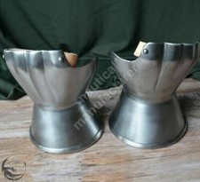 Medieval Late Hourglass half-gauntlets 18ga metal hand protective