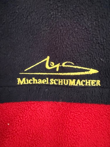FERRARI FORMULA 1 MICHAEL SCHUMACHER VINTAGE 90's FLEECE JACKET Sz. XL - Picture 3 of 15