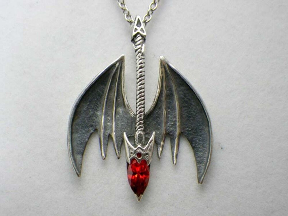 New Touhou Project Remilia necklace 【紅 貴】 Silver925