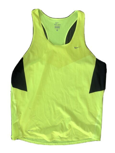 Nike Elite Track And Field Singlet Volt USATF Ultra Pro Oregon Project Aeroswift | eBay