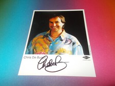 Chris de Burg lady in red signed autograph autograph on photo