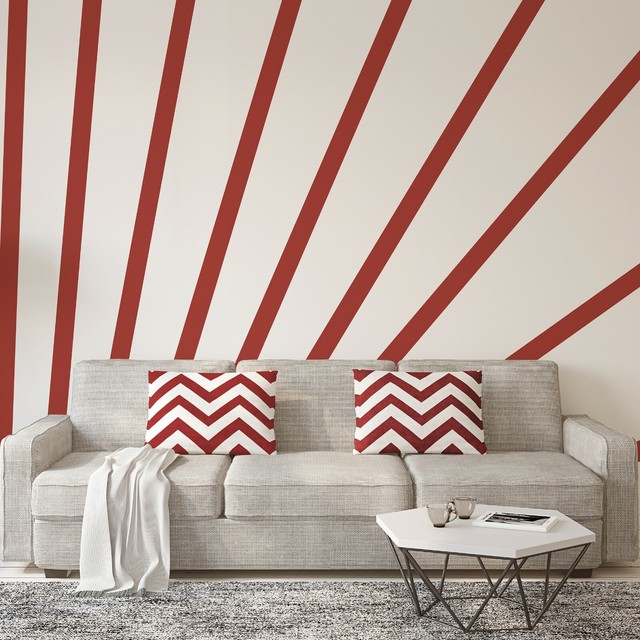 2 88 M Deko Streifen Klebefolie Mobelfolie Selbstklebend Wand Mobel Rot 9 M Ebay