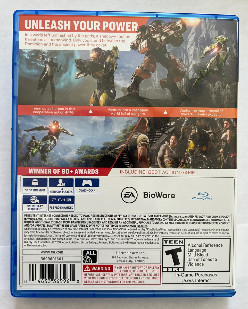 家庭用ゲームソフト PlayStation4 - ANTHEM 81gI3RnQ1EL._UF894,1000_QL80_.jpg