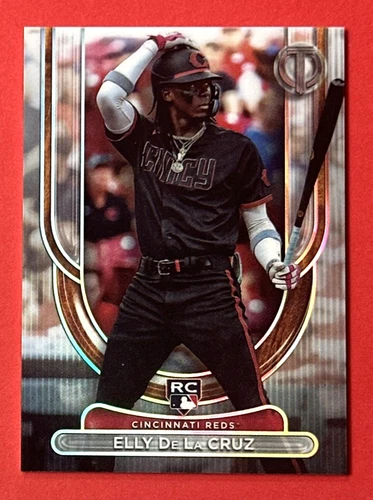 2024 TOPPS TRIBUTE ELLY DE LA CRUZ ROOKIE CARD RC