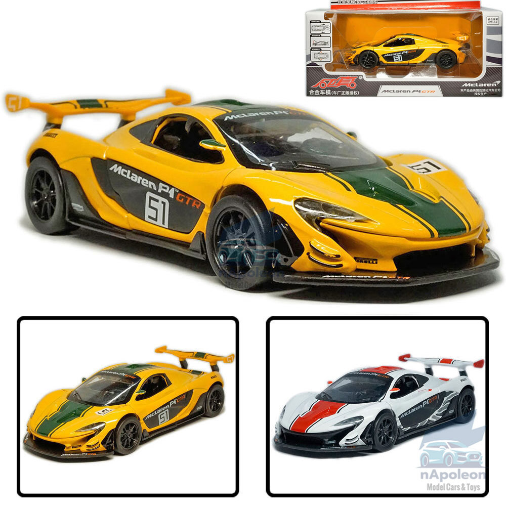 1:32 McLaren P1 GTR Race Car Model Car Diecast Toy Vehicle