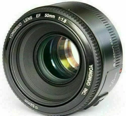 50mm F1.8 Lens for Canon EOS T2i T3 T4i T6i XSi 50D 60D 70D 80D 700D 750D 760D - Image 2 of 4