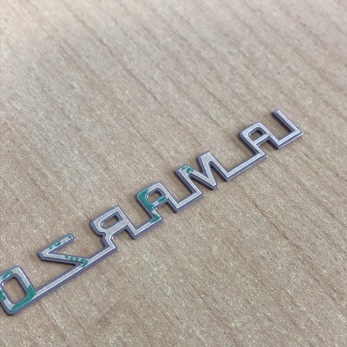 La Marzocco Linea Micra Metal Red Logo Badge Front Panel Self