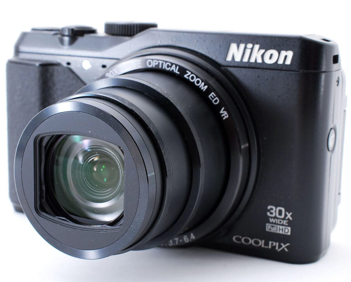 Nikon COOLPIX S9900 Digital Camera W. 30x Zoom Lens 16.5 MP Black