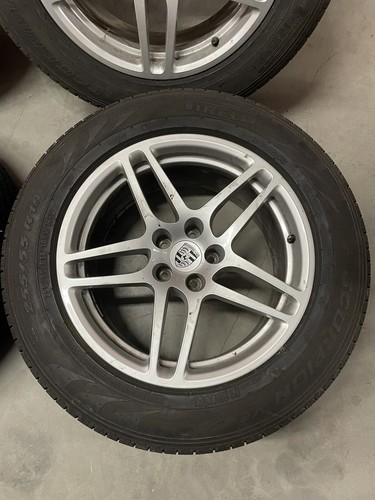 PORSCHE MACAN FACTORY 18" MACAN S WHEEL RIMS TIRES PIRELLI 18" - Picture 4 of 5