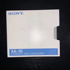 SONY MODEL XA-10 CD MAGAZINE CHANGER FOR 10 DISCS-MADE in JAPAN-PRE- OWNED