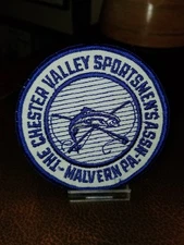 Vintage 1960s Sportsman Club Patch Chester Valley Sportsmen Assn Malvern Pa