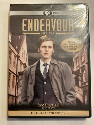 ENDEAVOUR: Series 1 (DVD, 3-Disc Set Original UK Edition) BRAND NEW SHIPS QUICK