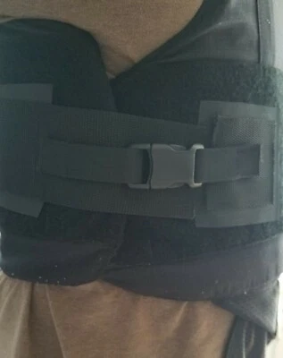 MODERN TACTICAL SOLUTIONS 4x12 Inch Replacement Straps Body Armor Elastic BulletProof Vest with buckle