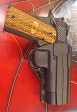 Uncle Mikes IRT Reflex Competition DO RH Belt Holster 74117 Colt 1911 Kimber    