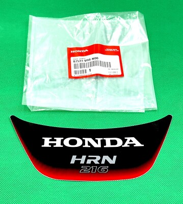 #ad NEW Genuine HONDA Decal Sticker HRN216 87531 VR8 N00 OEM Emblem Mark $14.95