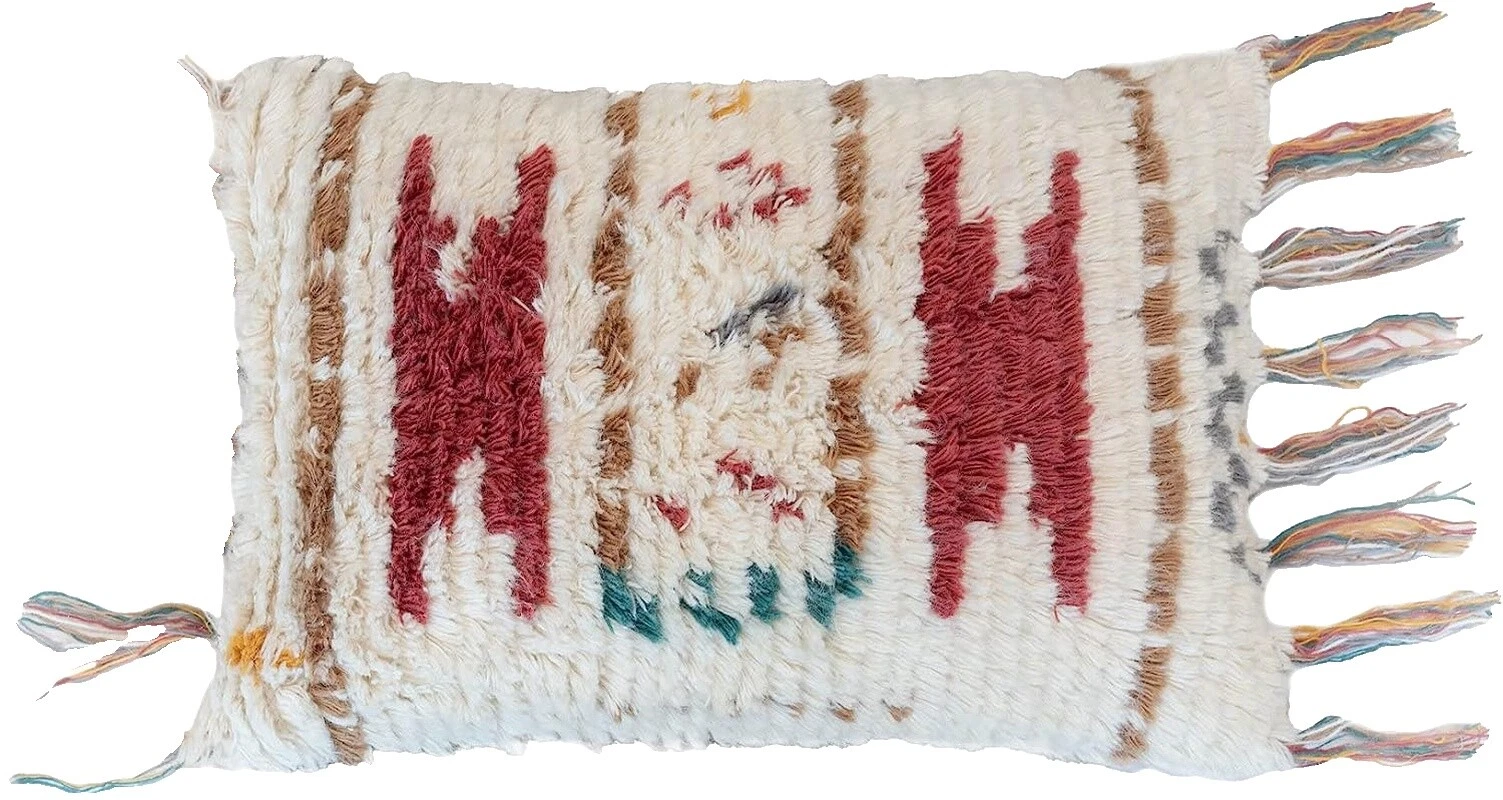 Moroccan 100% Wool Home Décor Pillows