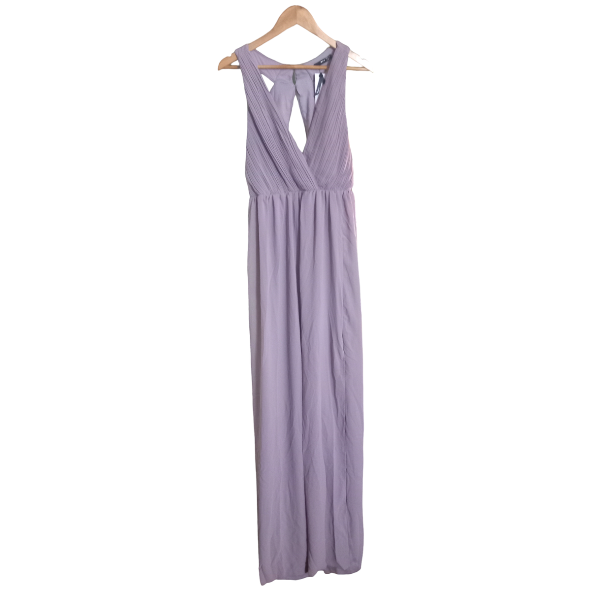 Lavender Tfnc Grey TFNC London Cannes Maxi Bridesmaid Dress Size